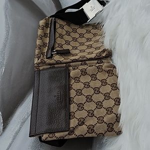 GUCCI GG CANVAS BELT BAG